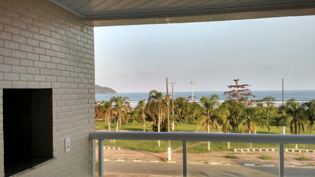 Ferienwohnung Indaia Apartamento De Frente Ao Mar Bertioga Exterior foto